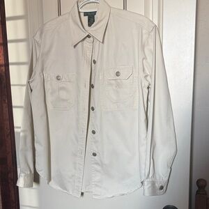 Ralph Lauren Cream Colored Jacket in Excellent Condition